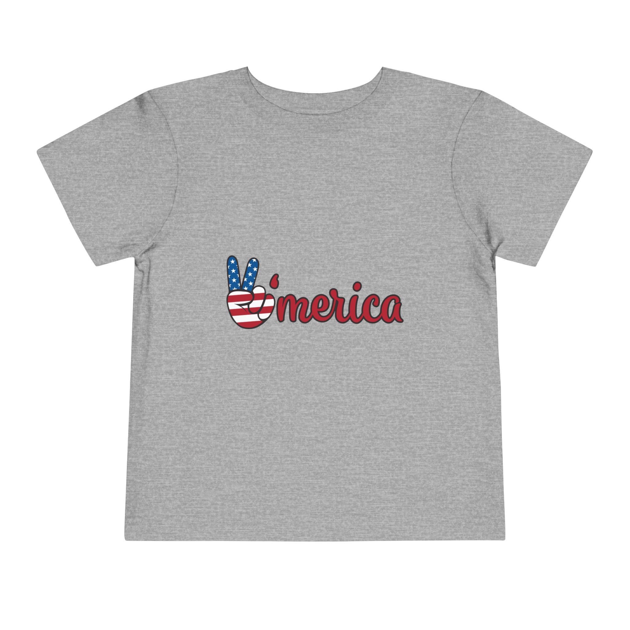 Patriotic 4th of July Toddler Tee — Stars & Stripes Kids' Shirt