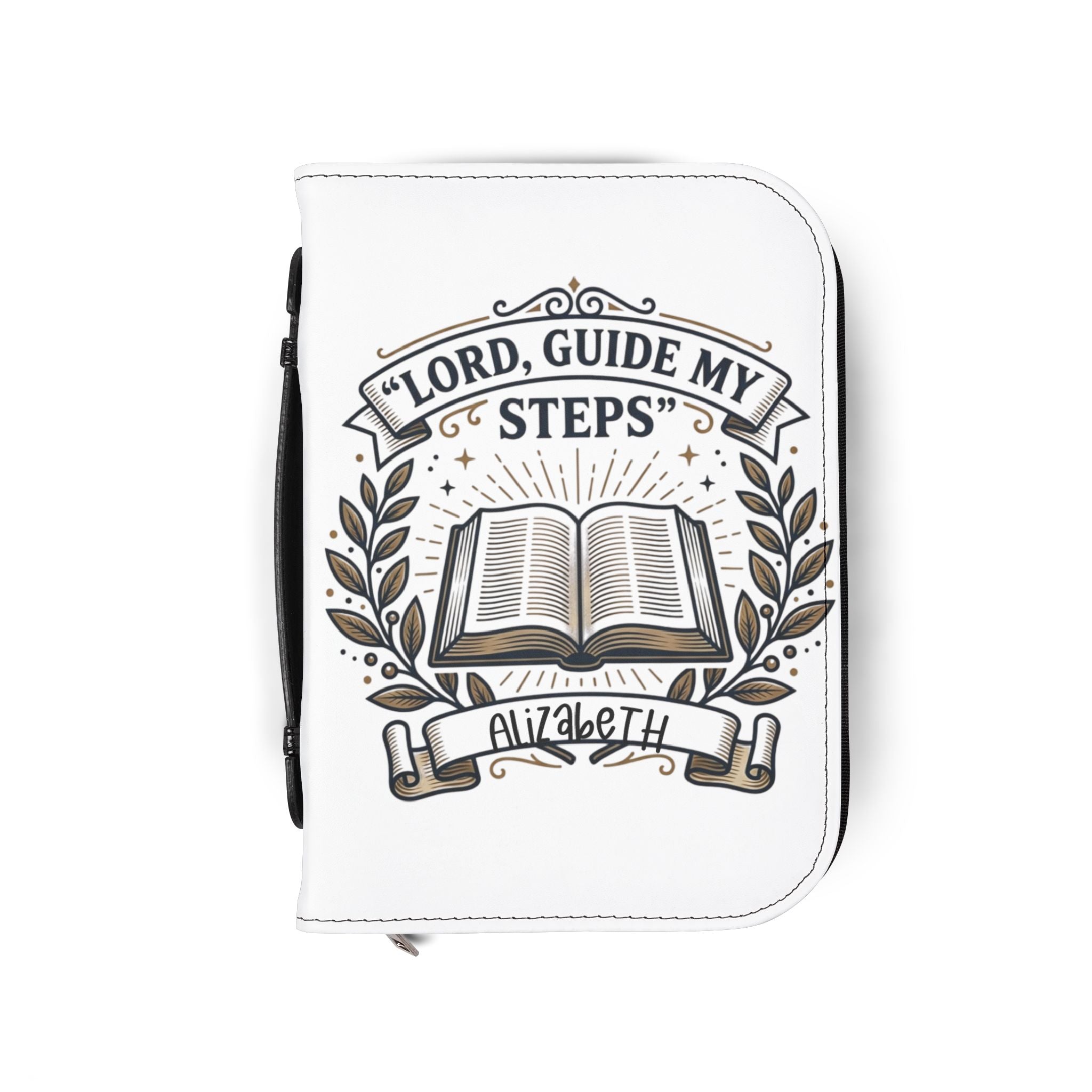 Personalized Bible Cover - Customizable Design, Multiple Color Options