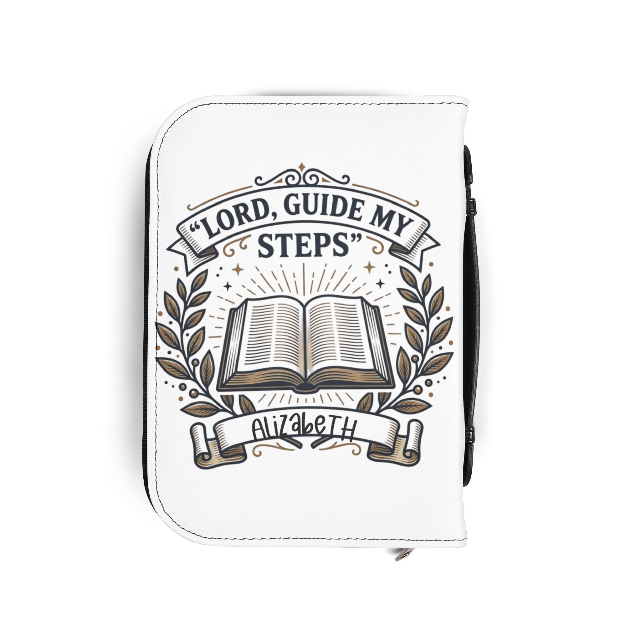 Personalized Bible Cover - Customizable Design, Multiple Color Options