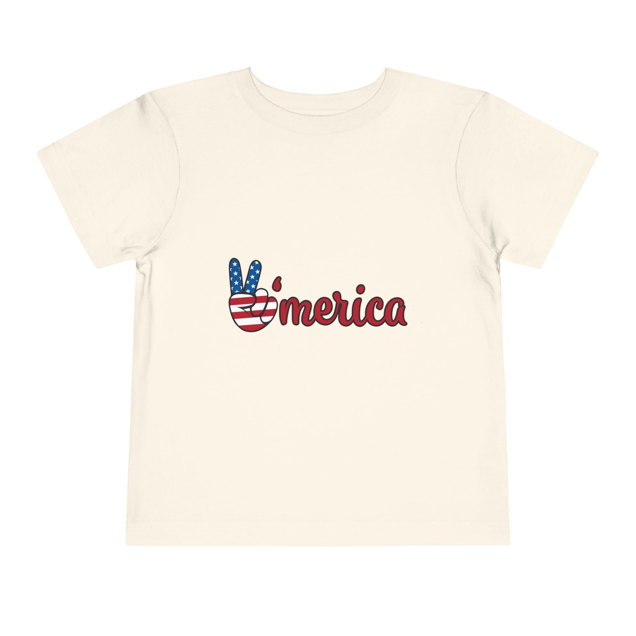 Patriotic 4th of July Toddler Tee — Stars & Stripes Kids' Shirt