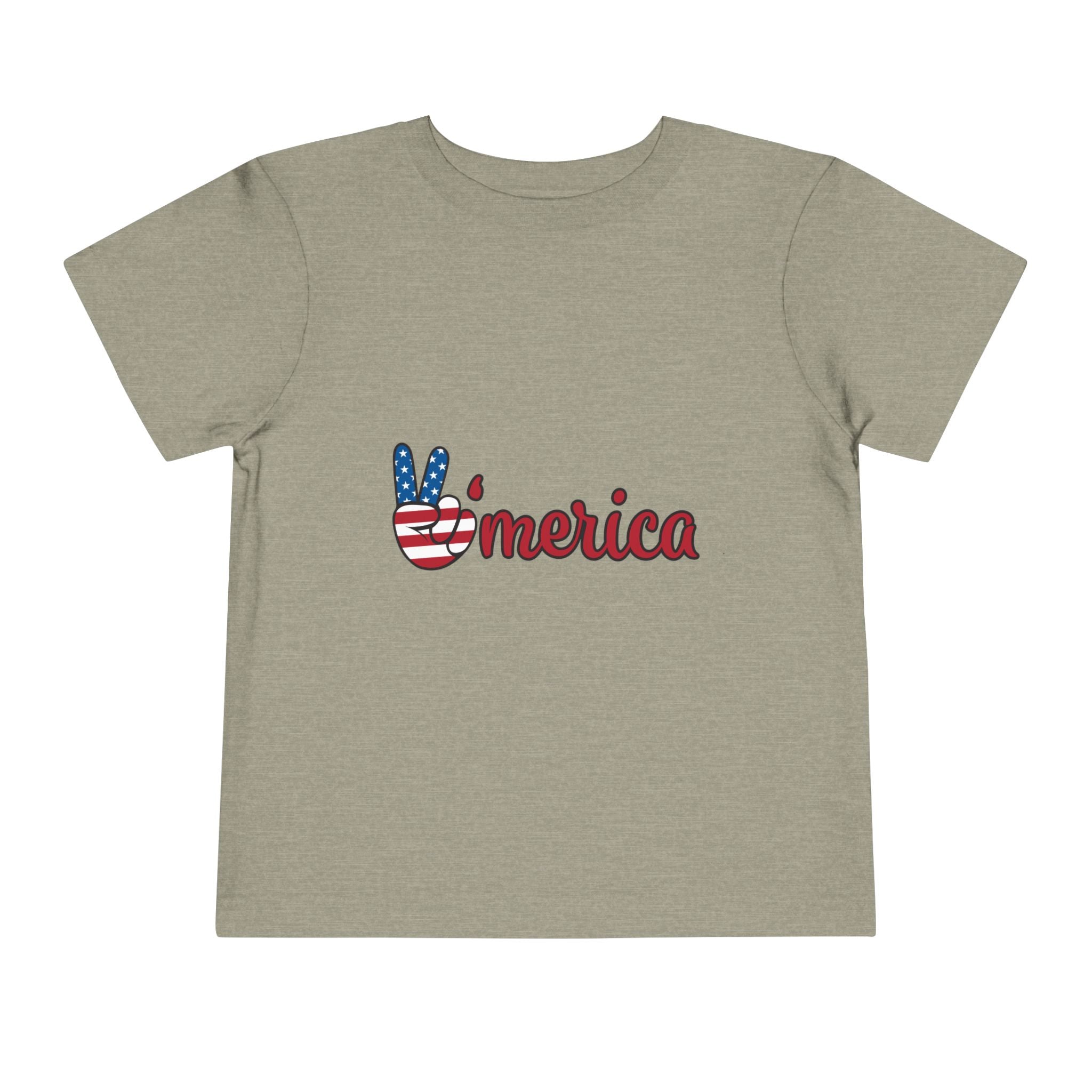 Patriotic 4th of July Toddler Tee — Stars & Stripes Kids' Shirt
