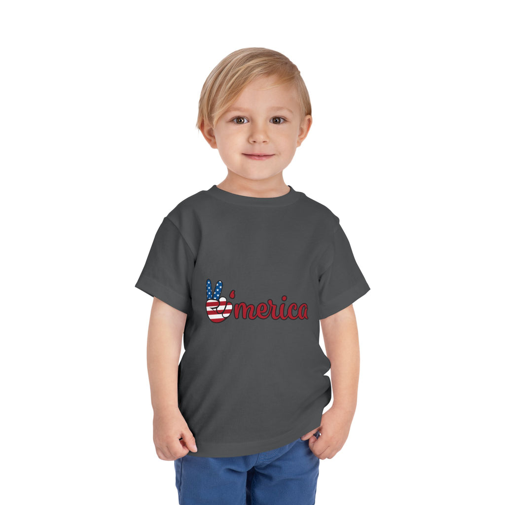 Patriotic 4th of July Toddler Tee — Stars & Stripes Kids' Shirt