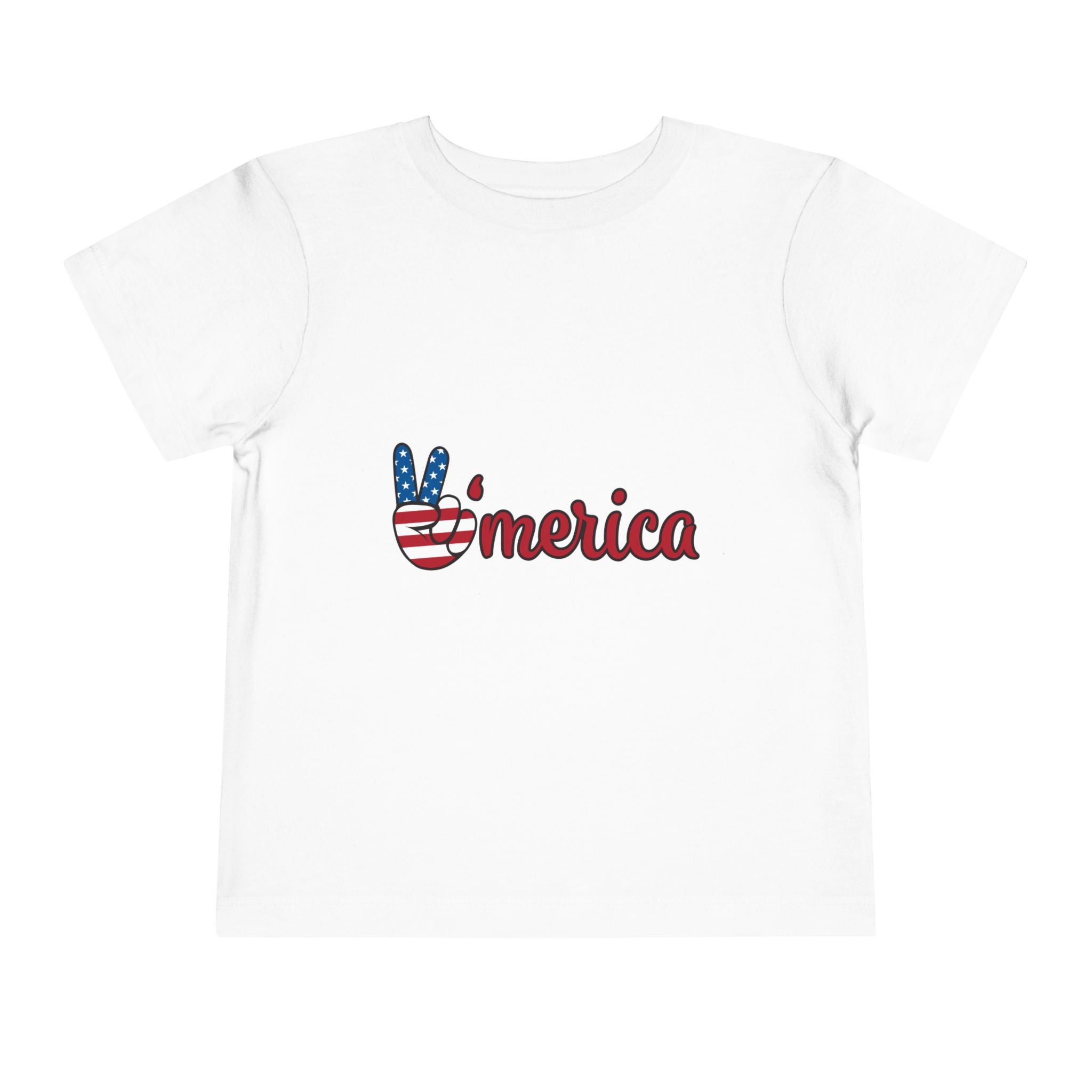 Patriotic 4th of July Toddler Tee — Stars & Stripes Kids' Shirt
