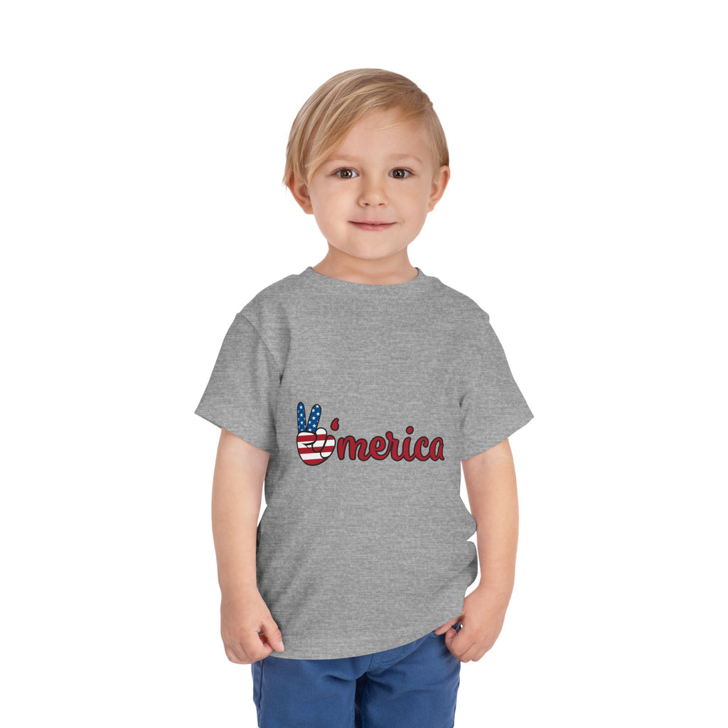 Patriotic 4th of July Toddler Tee — Stars & Stripes Kids' Shirt