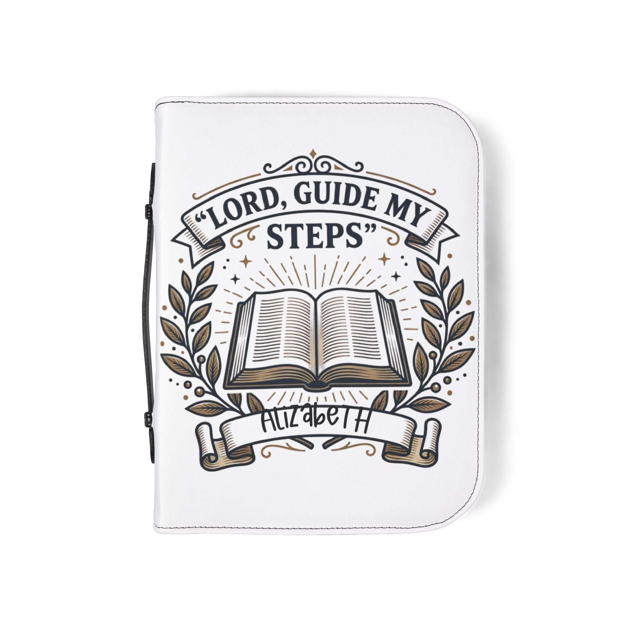 Personalized Bible Cover - Customizable Design, Multiple Color Options