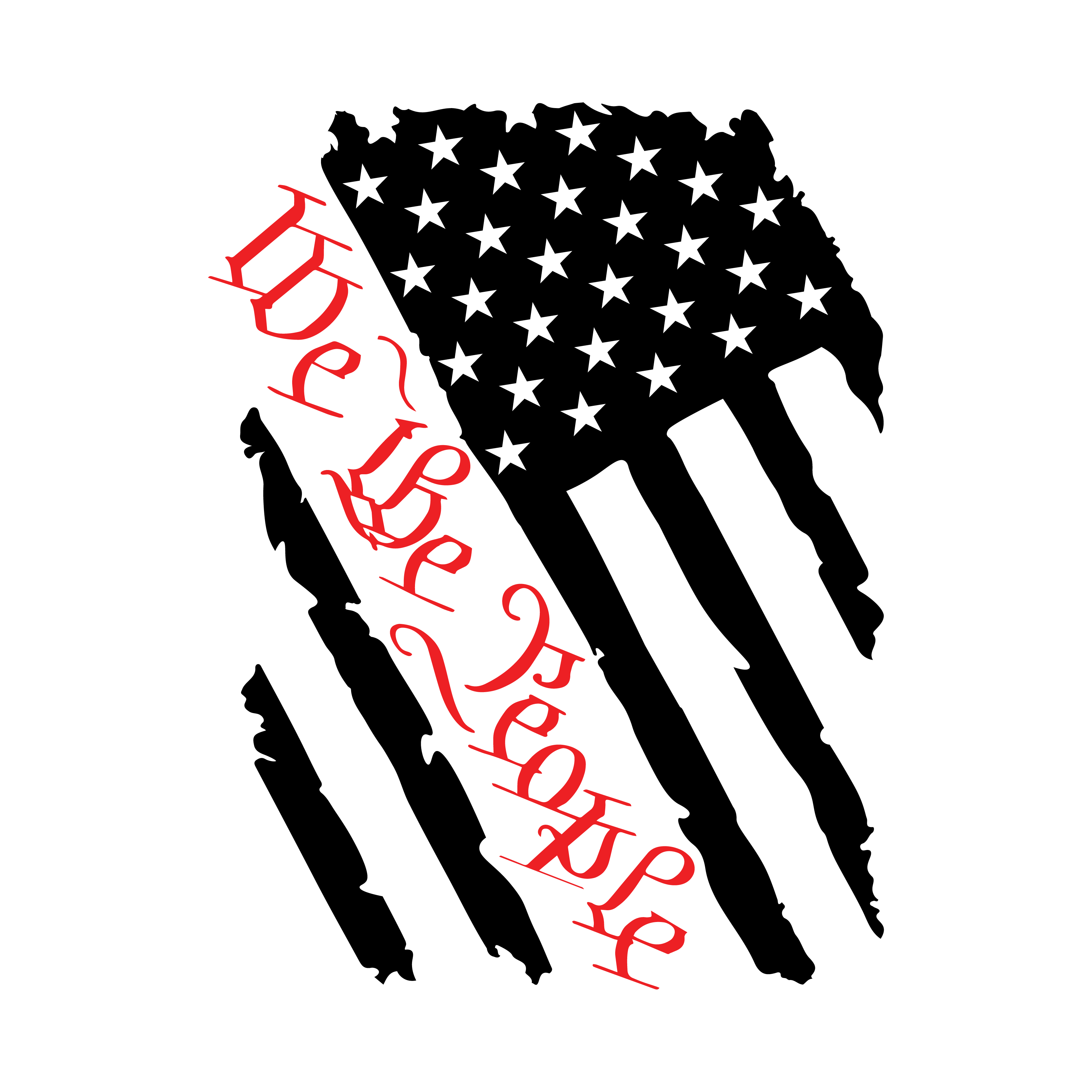 We The People Sublimation Print